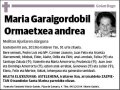 GARAIGORDOBIL ORMAETXEA,MARIA