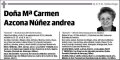 AZCONA NUÑEZ,Mª CARMEN