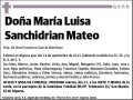 SANCHIDRIAN MATEO,MARIA LUISA