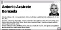 AZCARATE BERNAOLA,ANTONIO
