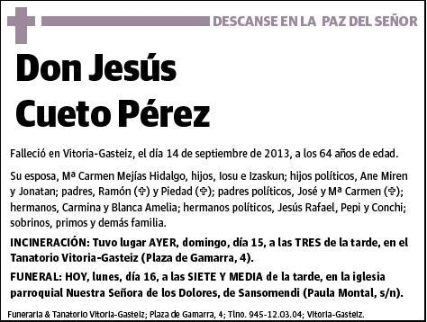 CUETO PEREZ,JESUS