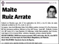 RUIZ ARRATE,MAITE