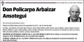 ARBAIZAR ANSOTEGUI,POLICARPO