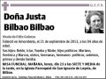 BILBAO BILBAO,JUSTA