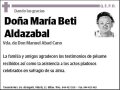 BETI ALDAZABAL,MARIA