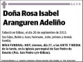 ARANGUREN ADELIÑO,ROSA ISABEL