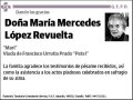 LOPEZ REVUELTA,MARIA MERCEDES