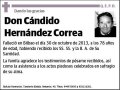 HERNANDEZ CORREA,CANDIDO