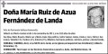 RUIZ DE AZUA FERNANDEZ DE LANDA,MARIA