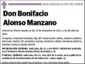 ALONSO MANZANO,BONIFACIO