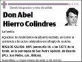 HIERRO COLINDRES,ABEL