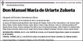 DE URIARTE ZULUETA,MANUEL MARIA