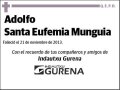 SANTA EUFEMIA MUNGUIA,ADOLFO