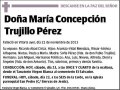 TRUJILLO PEREZ,MARIA CONCEPCION