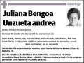BENGOA UNZUETA,JULIANA