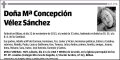 VELEZ SANCHEZ,Mª CONCEPCION