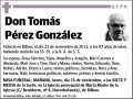 PEREZ GONZALEZ,TOMAS