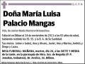PALACIO MANGAS,MARIA LUISA