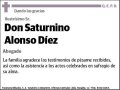ALONSO DIEZ,SATURNINO
