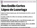 CORTES LOPEZ DE LUZURIAGA,EMILIO