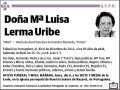 LERMA URIBE,Mª LUISA