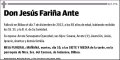 FARIÑA ANTE,JESUS