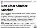 SANCHEZ SANCHEZ,CESAR