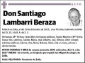 LAMBARRI BERAZA,SANTIAGO