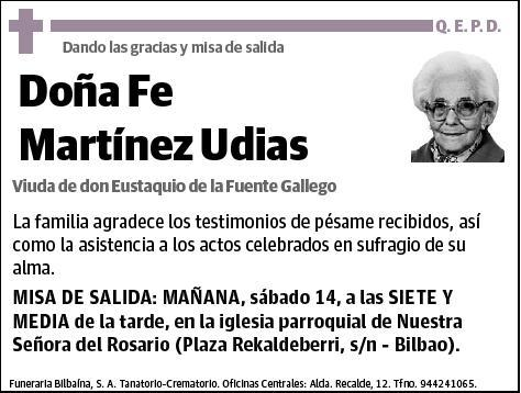 MARTINEZ UDIAS,FE