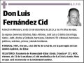 FERNANDEZ CID,LUIS