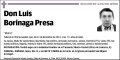 BORINAGA PRESA,LUIS