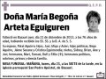 ARTETA EGUIGUREN,MARIA BEGOÑA