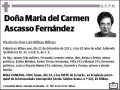 ASCASSO FERNANDEZ,MARIA DEL CARMEN