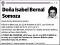 BERNAL SOMOZA,ISABEL