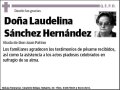 SANCHEZ HERNANDEZ,LAUDELINA