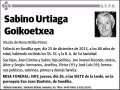 URTIAGA GOIKOETXEA,SABINO