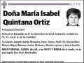 QUINTANA ORTIZ,MARIA ISABEL