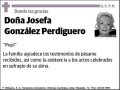GONZALEZ PERDIGUERO,JOSEFA