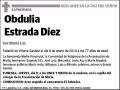 ESTRADA DIEZ,HERMANA OBDULIA