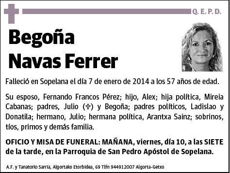 NAVAS FERRER,BEGOÑA