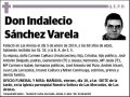 SANCHEZ VARELA,INDALECIO