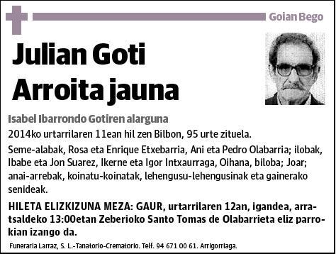 GOTI ARROITA,JULIAN