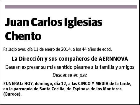 IGLESIAS CHENTO,JUAN CARLOS