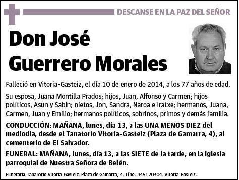 GUERRERO MORALES,JOSE