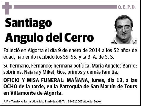 ANGULO DEL CERRO,SANTIAGO