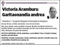 ARAMBURU GARITAONANDIA,VICTORIA