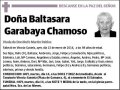 GARABAYA CHAMOSO,BALTASARA