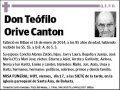 ORIVE CANTON,TEOFILO