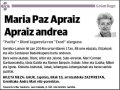 APRAIZ APRAIZ,MARIA PAZ