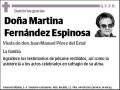 FERNANDEZ ESPINOSA,MARTINA
